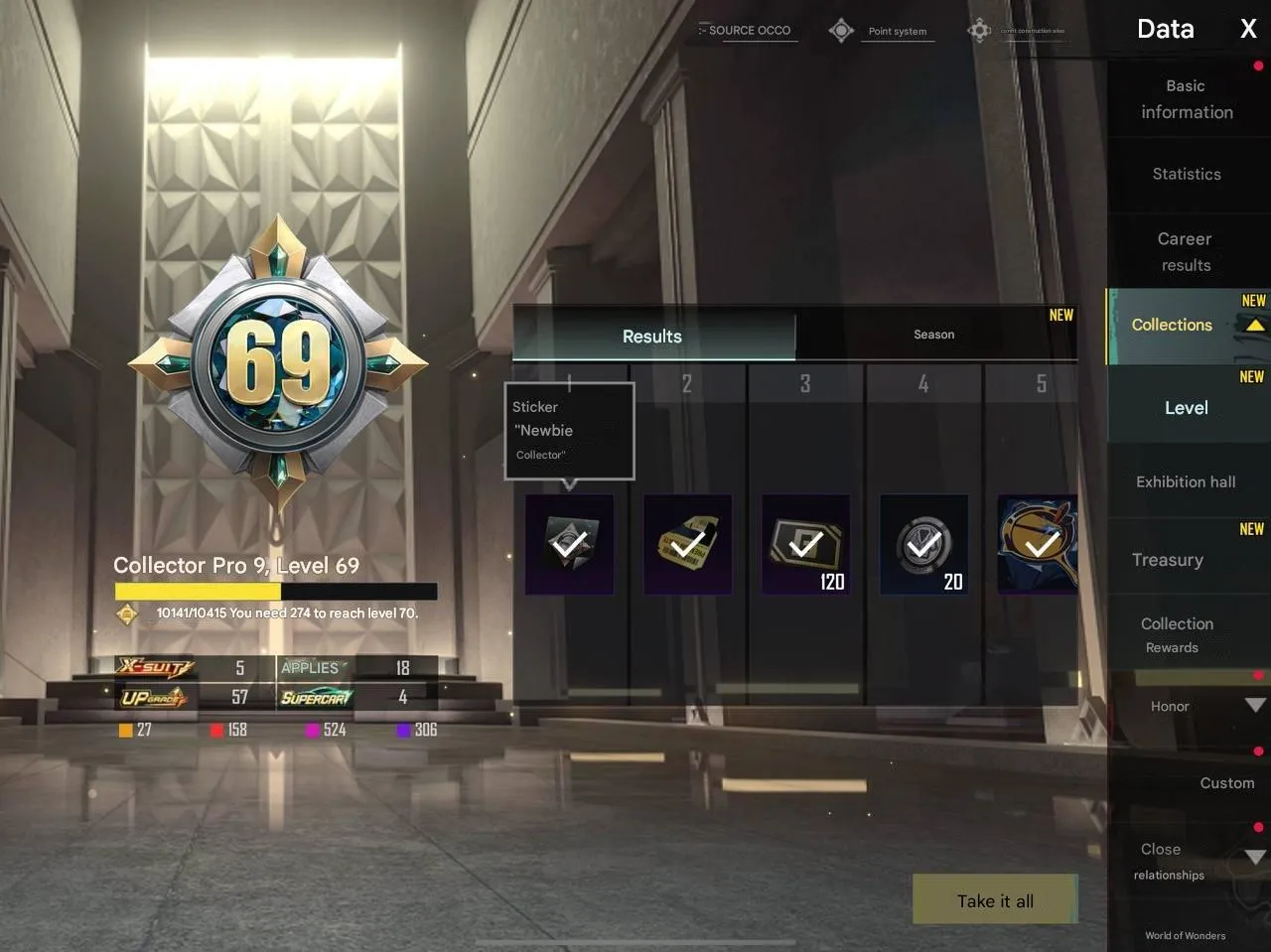 PGM236 18 GOLDEN SUITS, 40 KILLCHATS, PHARAOH LVL 5, 5-X SUITS, 8 SPORTS CARS, Top Mythic Skins & Upgraded Weapons (G)